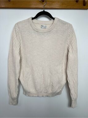 Frank & Oak Cotton Knit Sweater | L